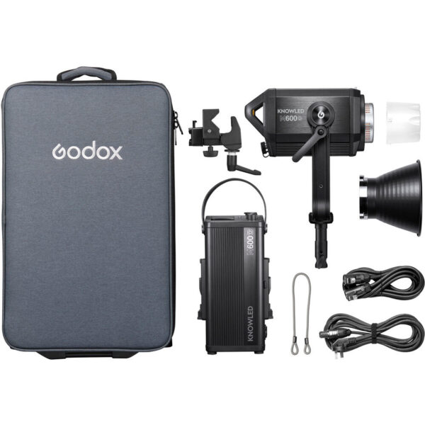 Godox Knowled M600D Super Powerful 740W Daylight LED Light w Carry Bag