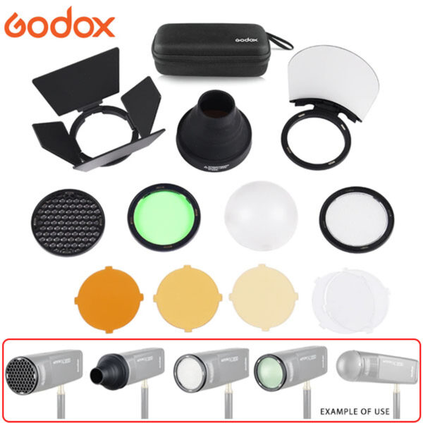 Godox AK-R1 Round Head Accessory Kit for V1. V1Pro, AD200Pro , H200R